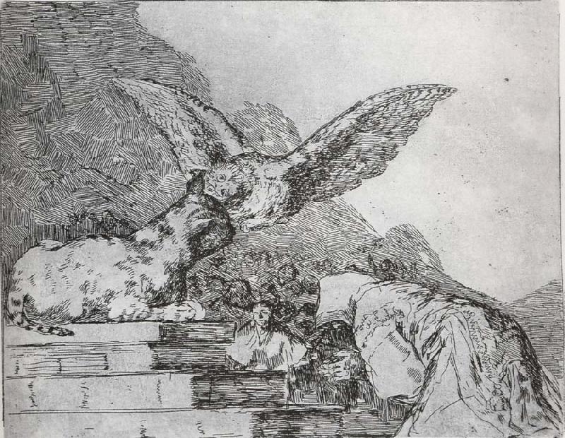 Francisco Goya Gatesca pantomima Sweden oil painting art